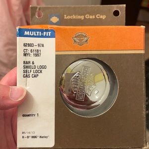 Harley-Davidson locking gas cap